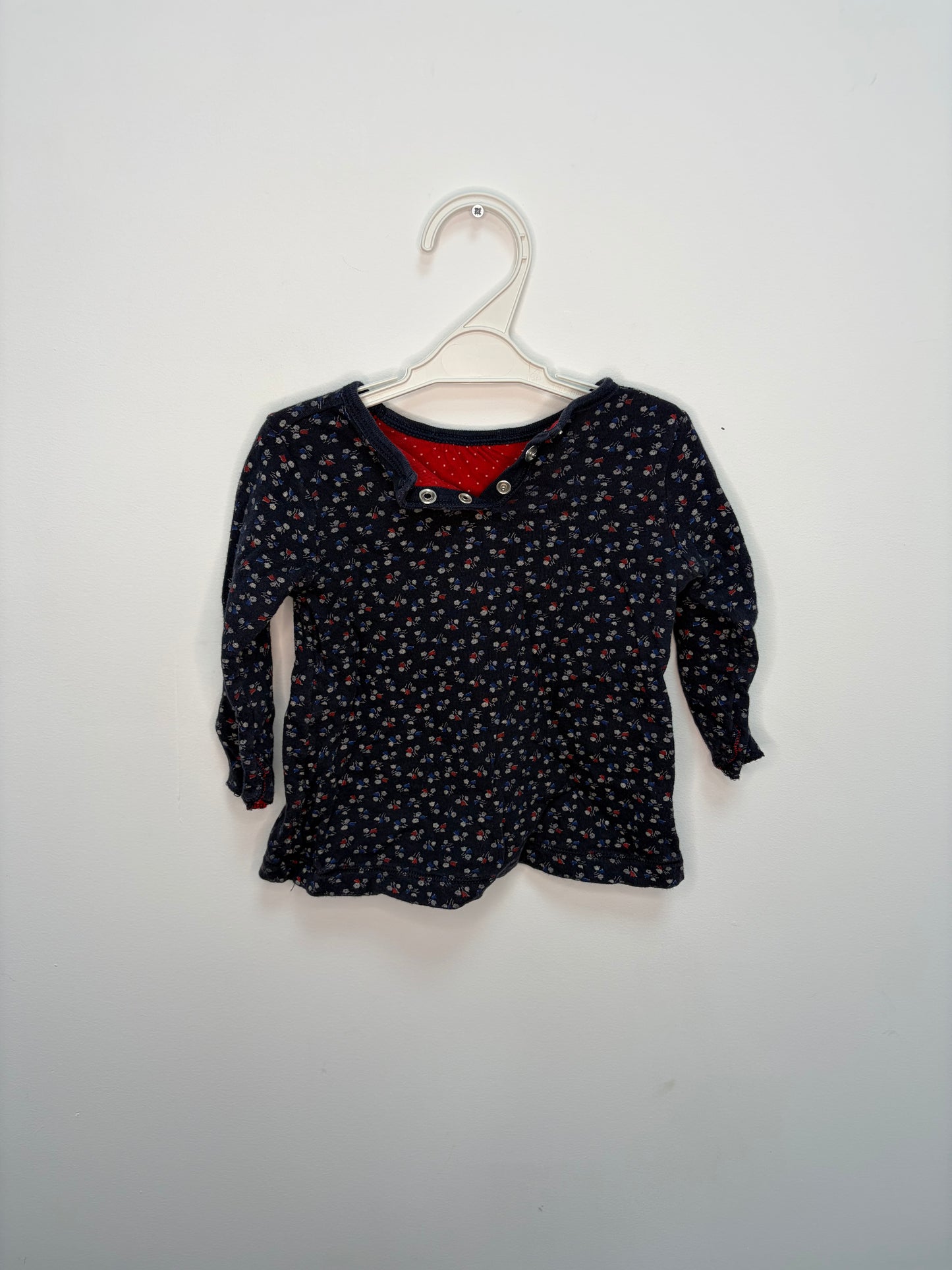 T-shirt manches longues Petit bateau 6 mois
