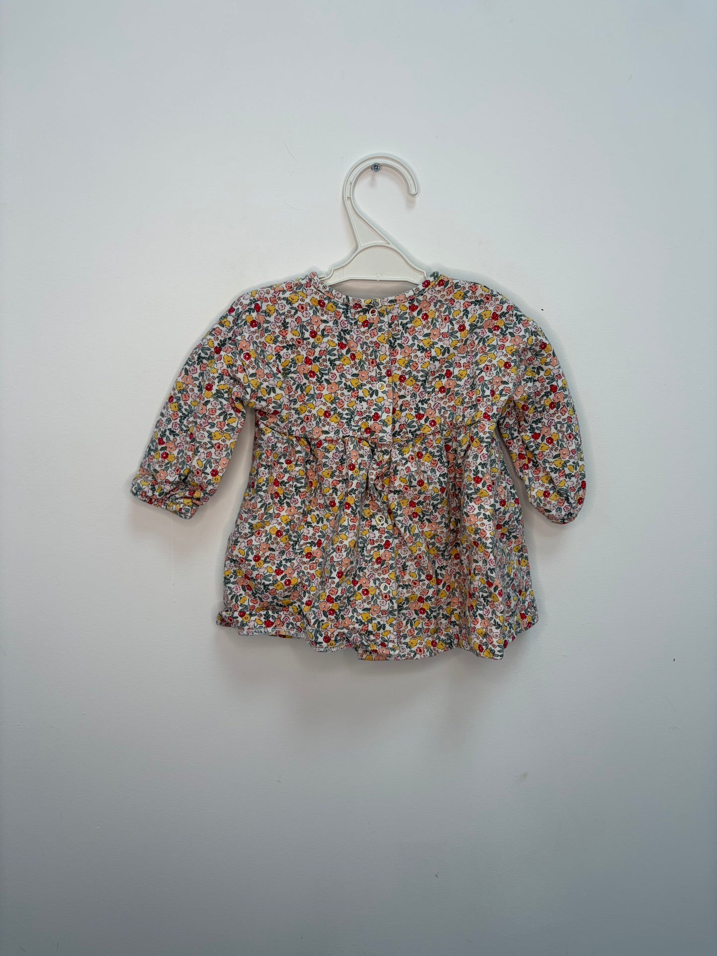 Magnifique robe à fleurs 9 mois