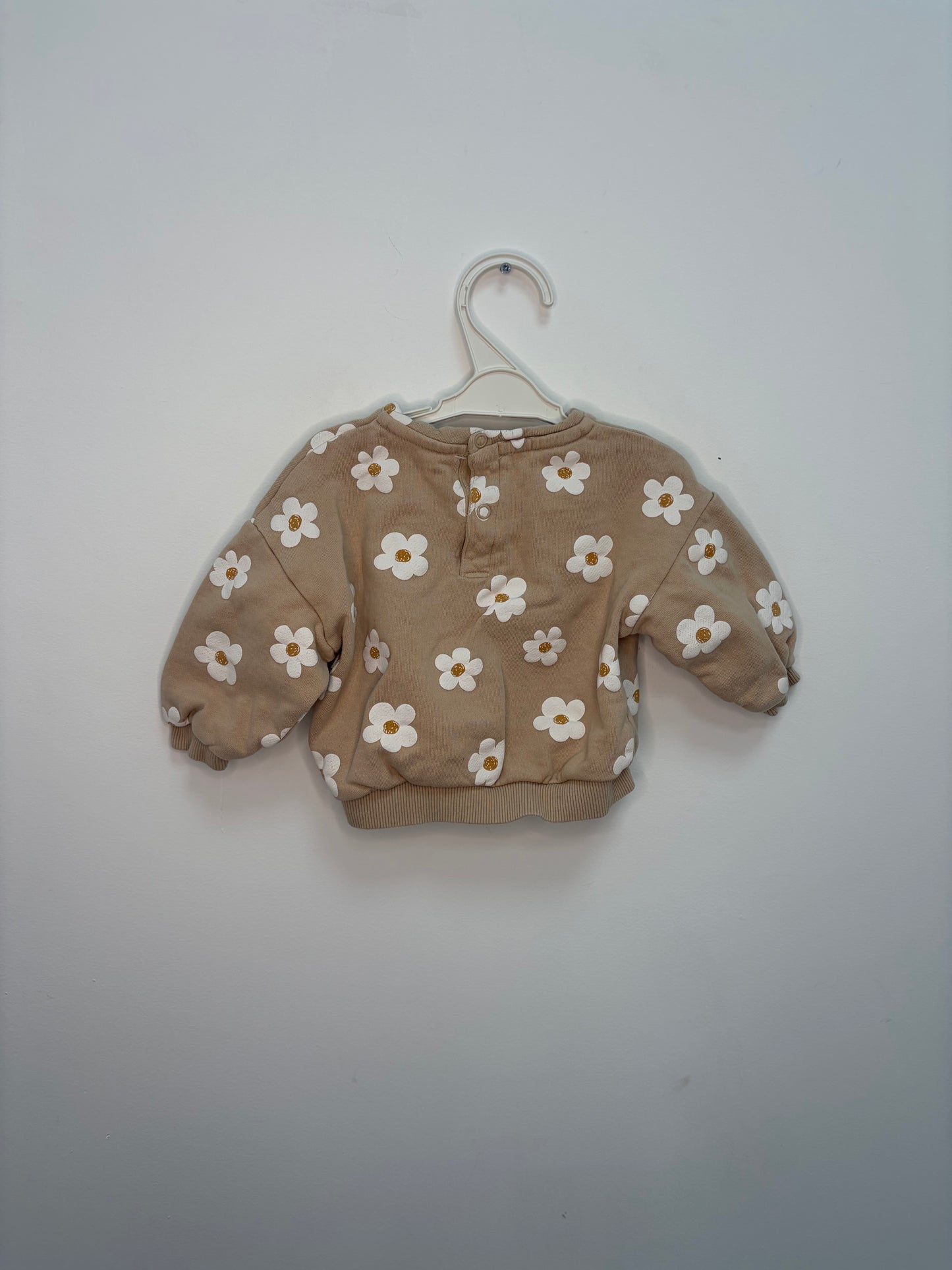 Pull motif fleurs 9 mois