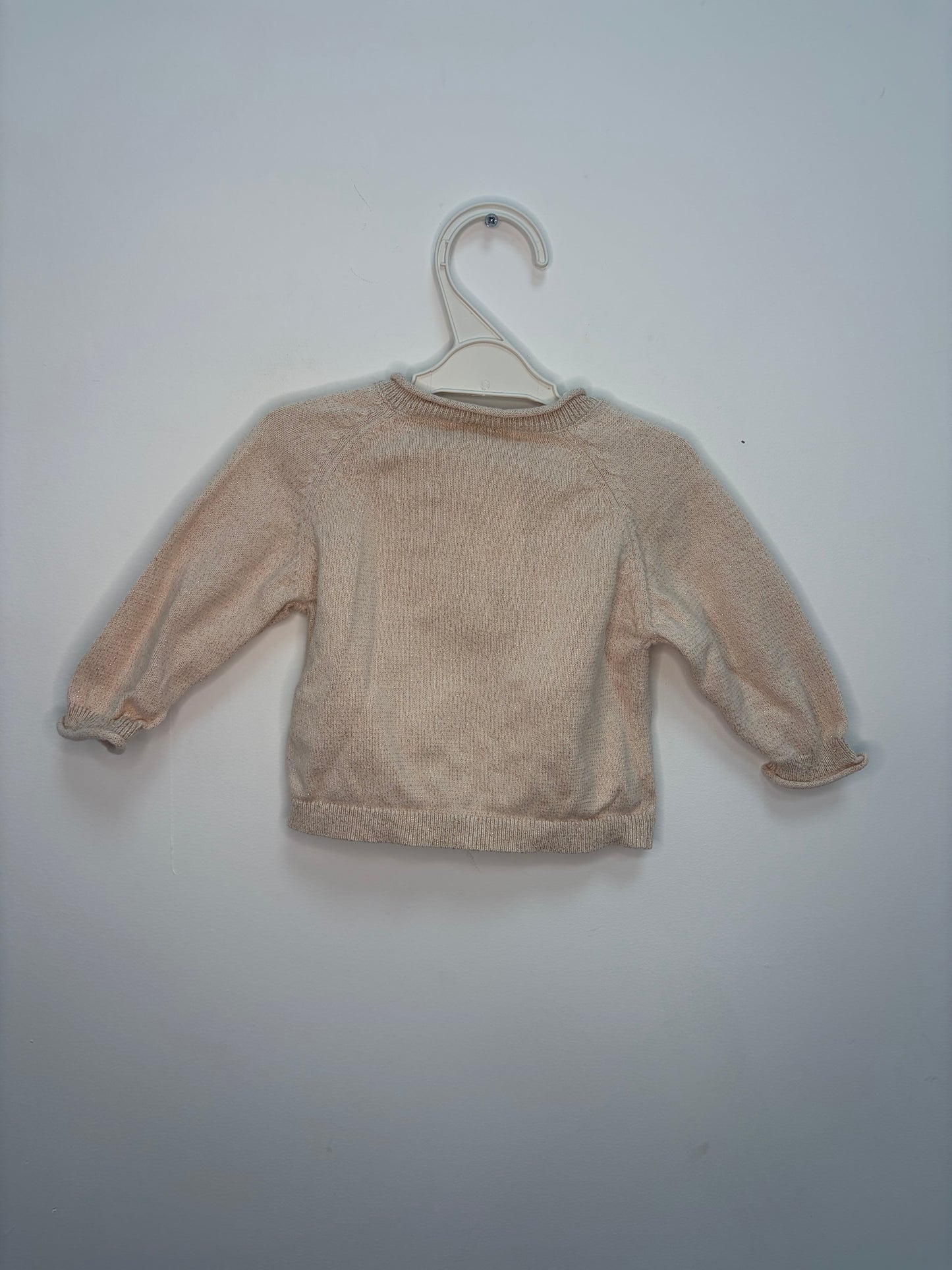 Gilet à paillettes 9 mois