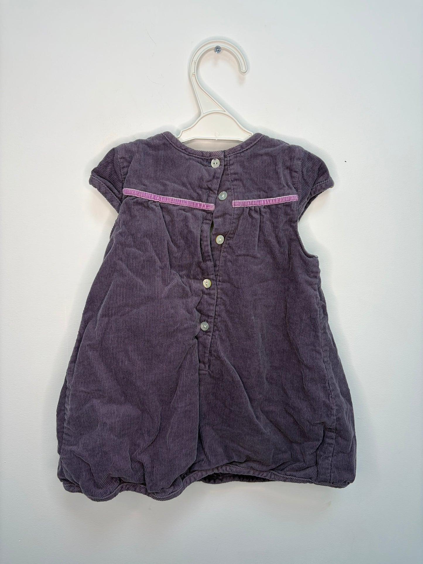 Petite robe hiver en velours
