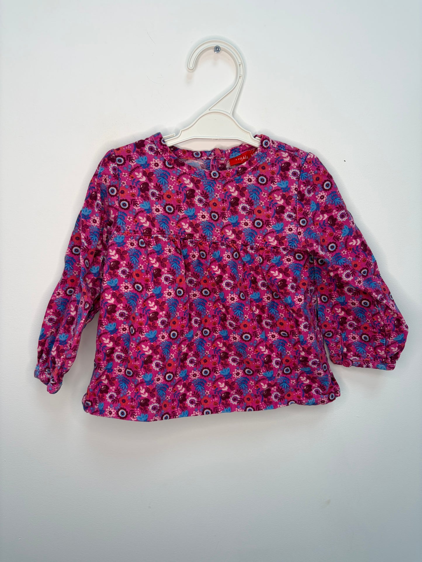 Chemise velours