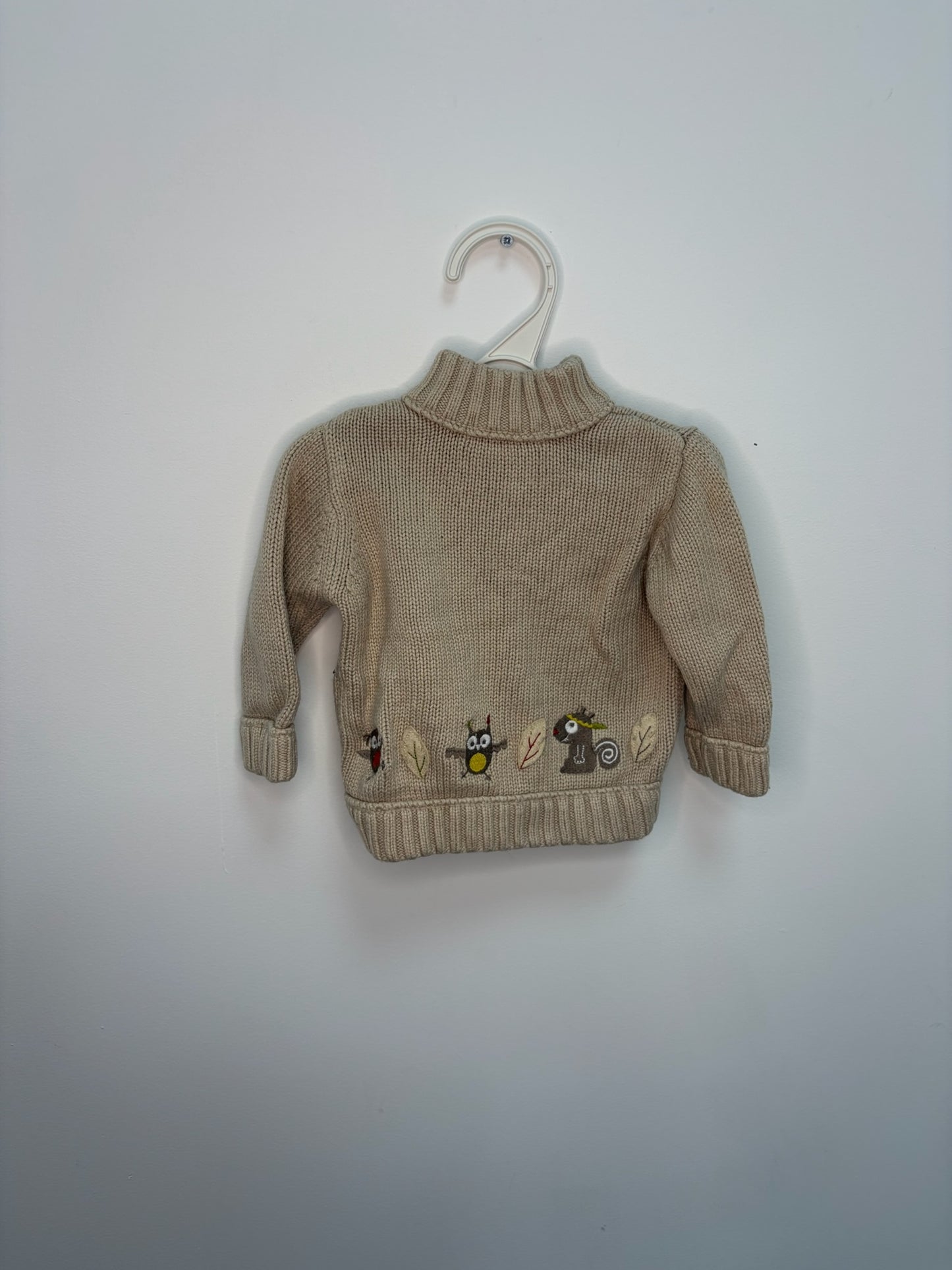 Gilet col avec fermeture