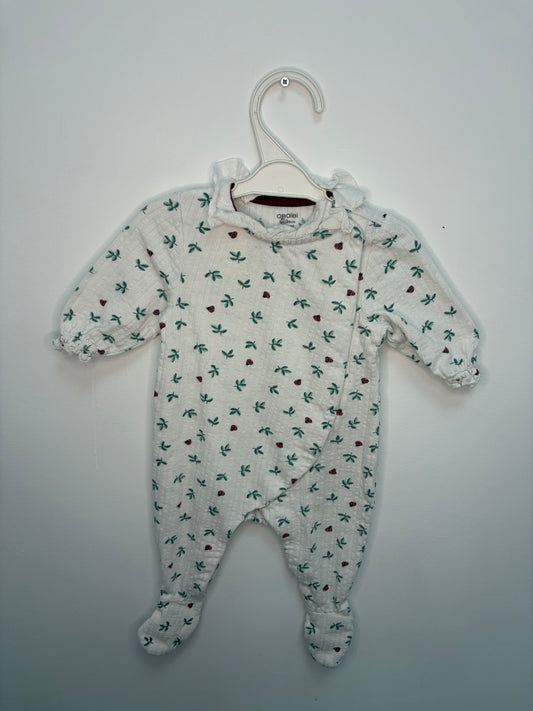 Pyjama gaze de coton Obaïbi 3 mois