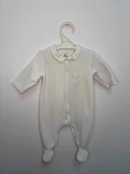 Pyjama velours Petit bateau 6 mois