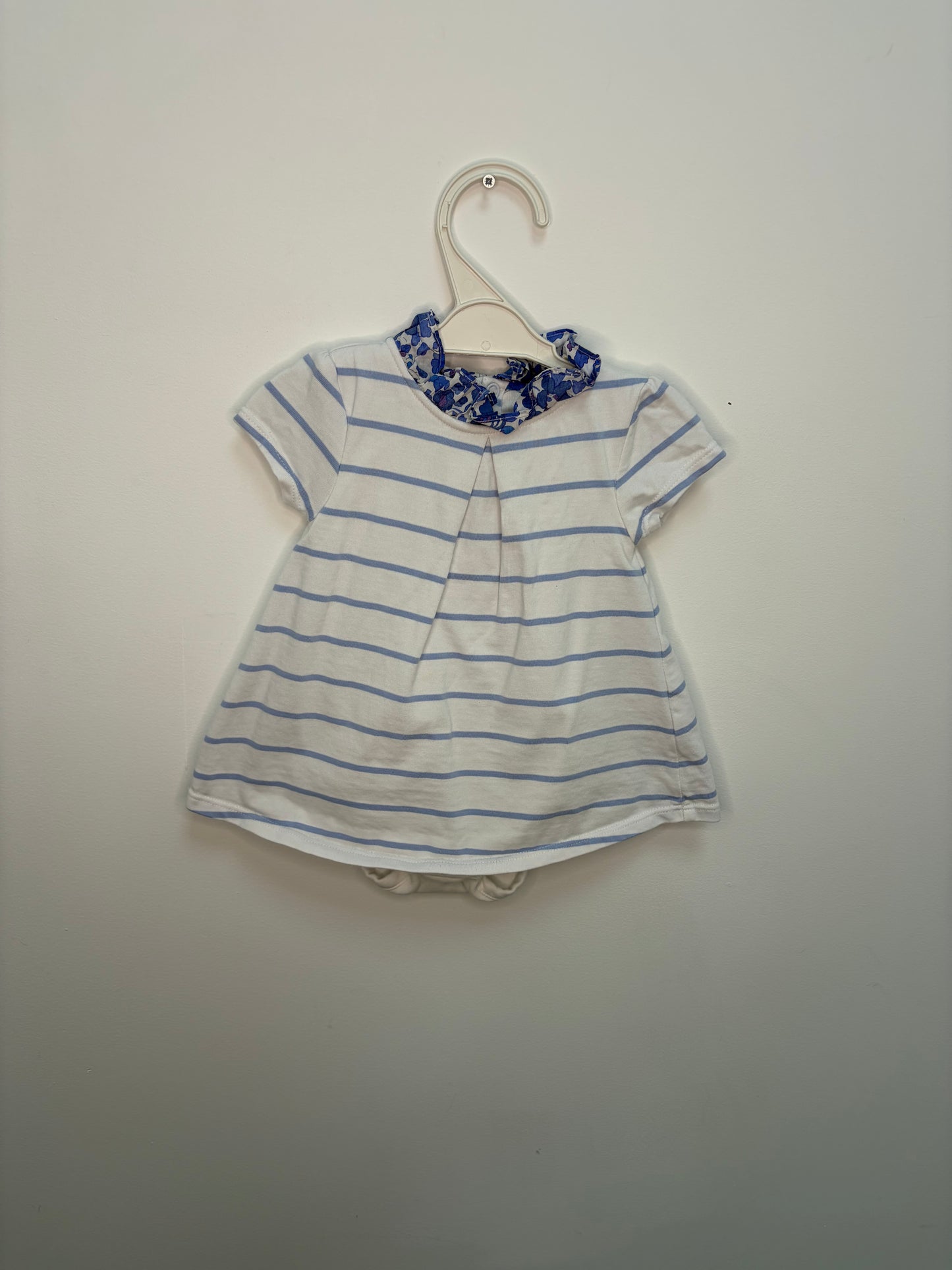 Robe body intégré, col liberty Jacadi 6 mois