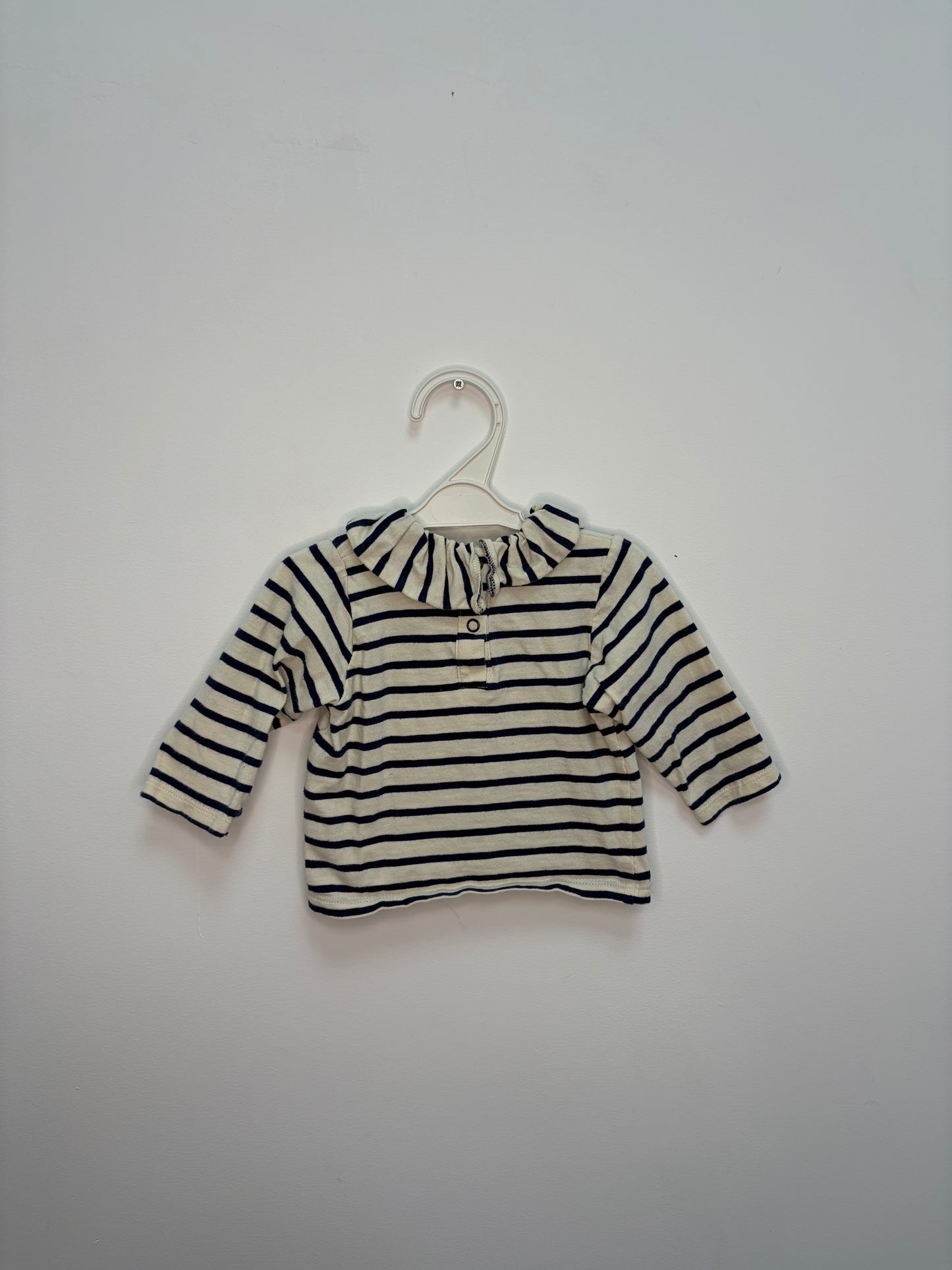 Marinière à col Petit bateau 6 mois