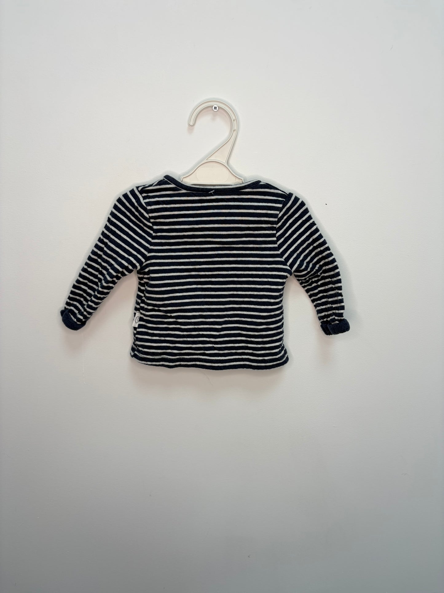 Pyjama 2 pièces marinière 6 mois