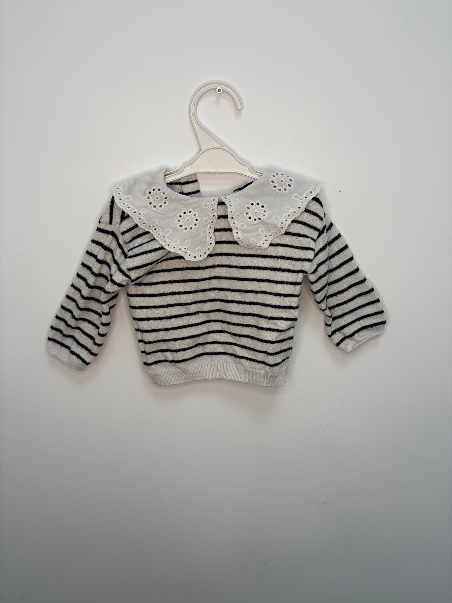 Pull marinière col Claudine 6 mois