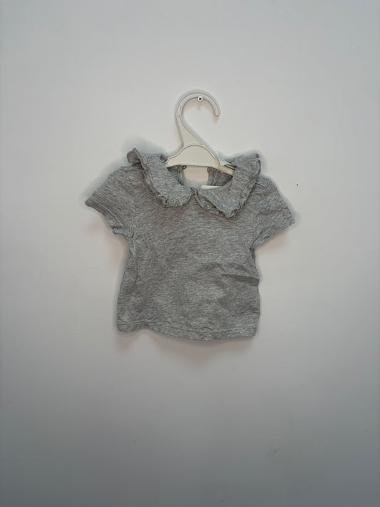 T-shirt à col 6 mois