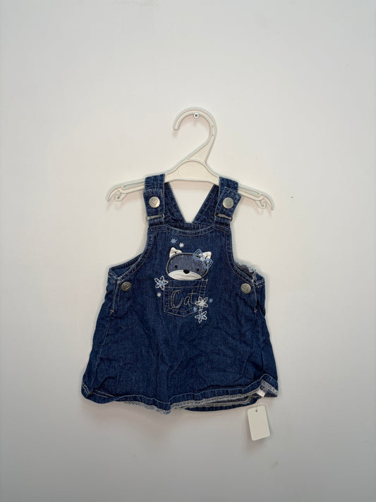 Robe en jean Chat 6 mois