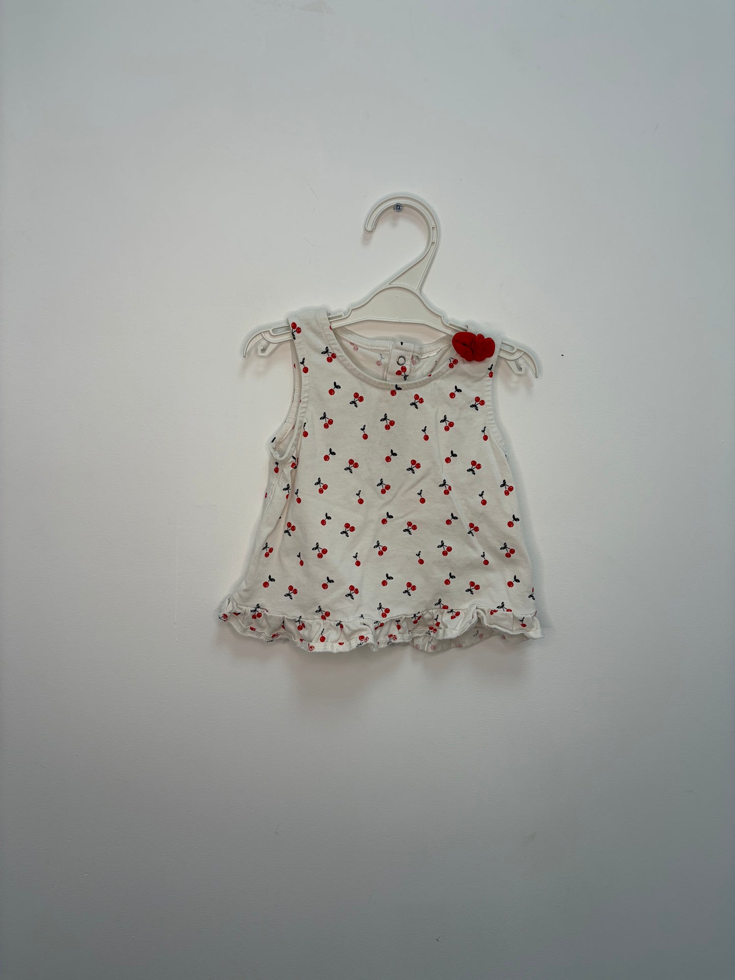 Petit haut motif cerises 9 mois