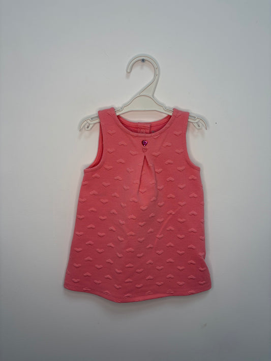 Magnifique robe petits coeurs 9 mois