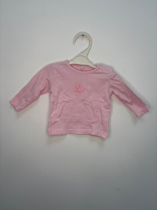T-shirt manches longues 3/6 mois