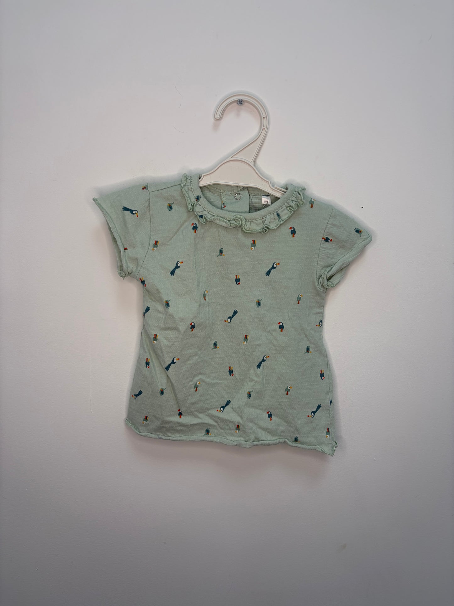 T-shirt motif toucans 3/6  mois