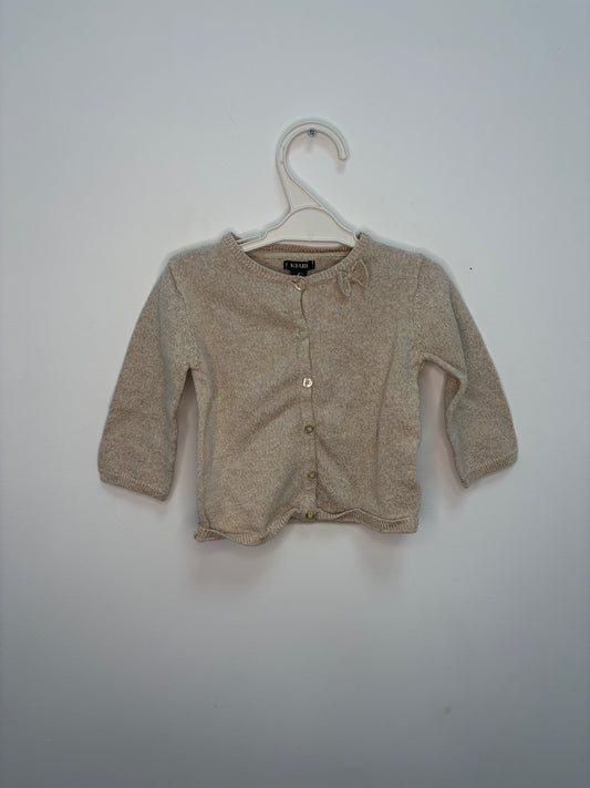 Petit gilet brillant 9 mois