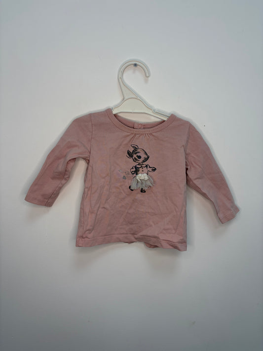 T-shirt petit lapin 9 mois