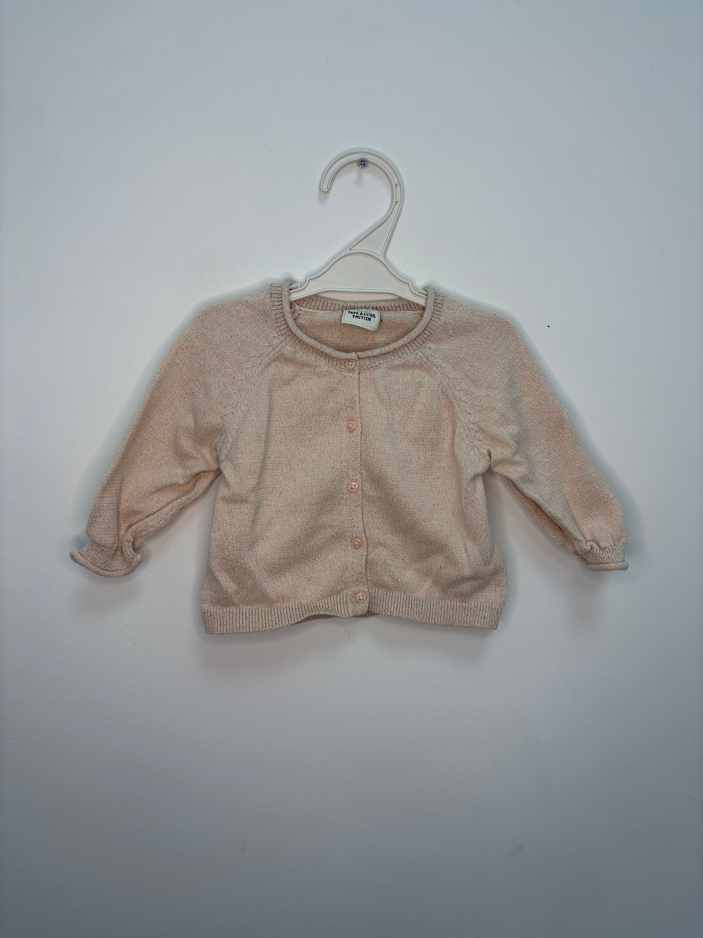 Gilet à paillettes 9 mois
