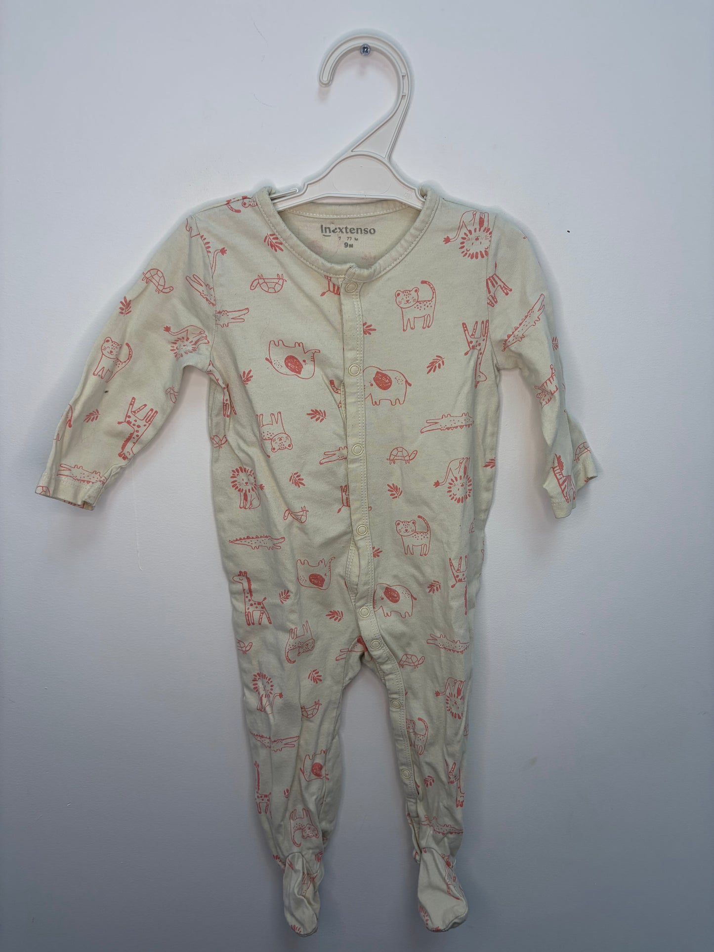 Pyjama motif animaux 9 mois