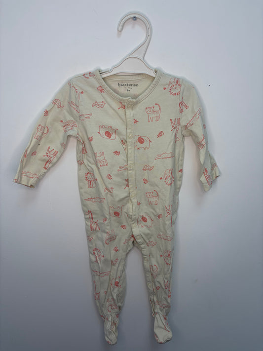Pyjama motif animaux 9 mois