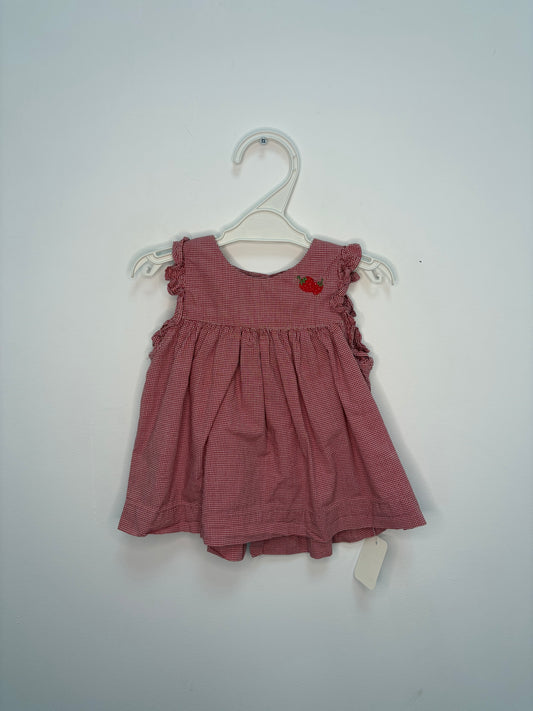 Petite robe fraises 12 mois