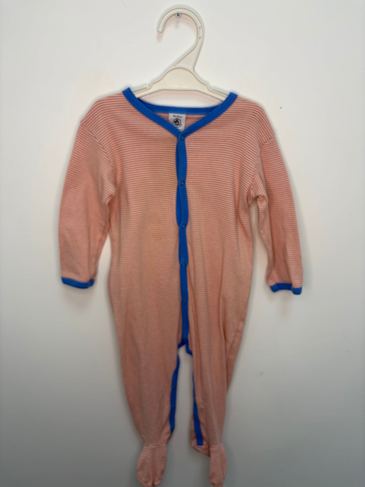 Pyjama rayé Petit bateau 12 mois