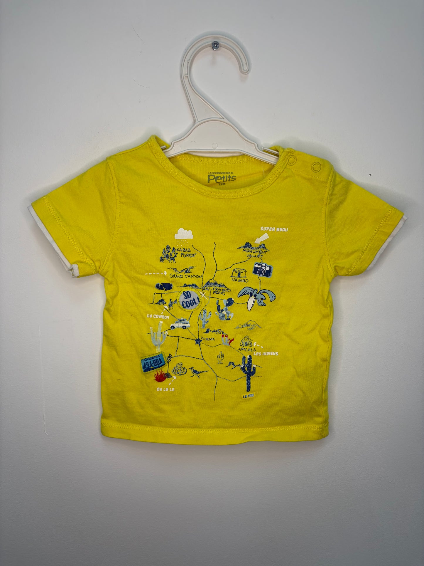 T-shirt manches courtes 12 mois