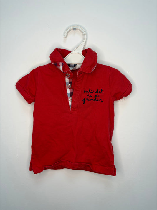 Ensemble T-shirt + short 12 mois