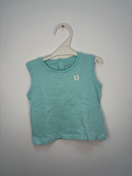 T-shirt sans manches 12 mois