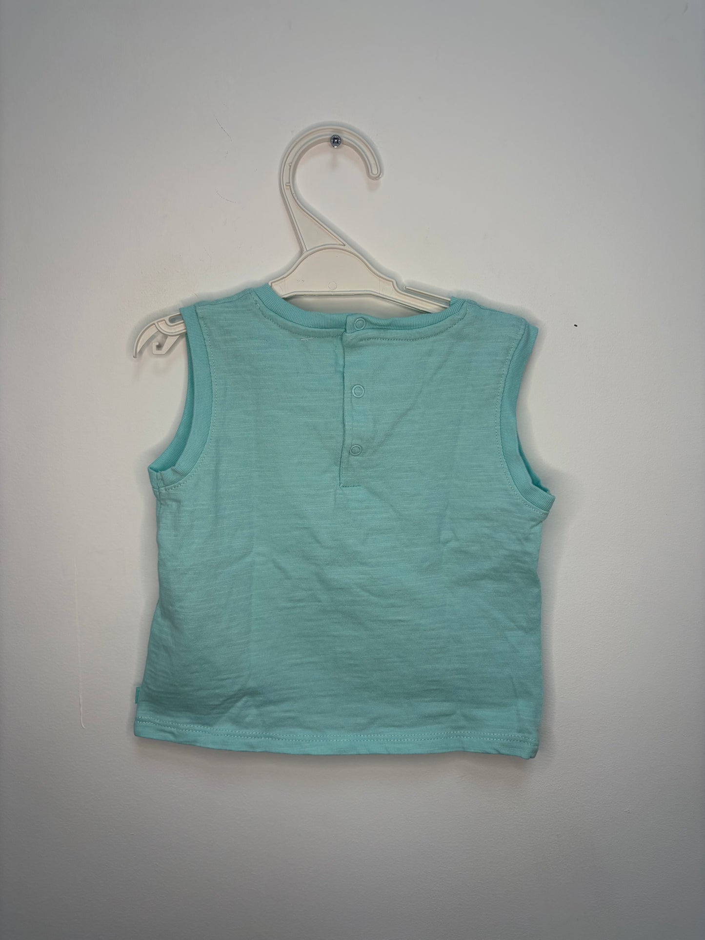 T-shirt sans manches 12 mois