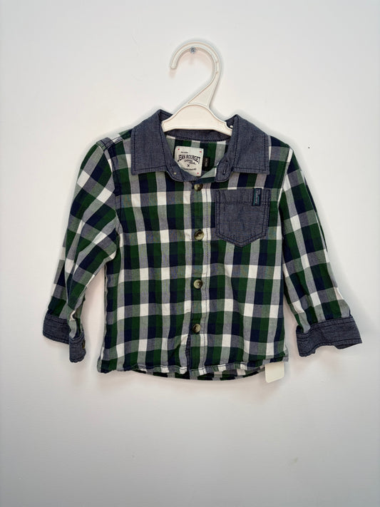Chemise à carreaux 18 mois
