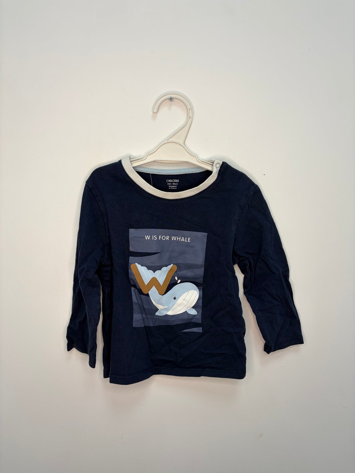 T-shirt manches longues 18 mois