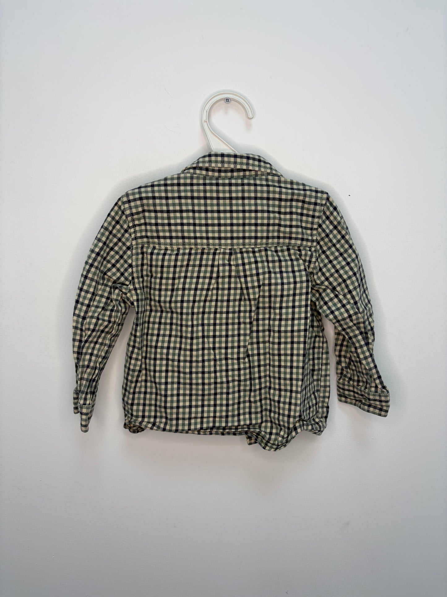 Chemise à carreaux 18 mois