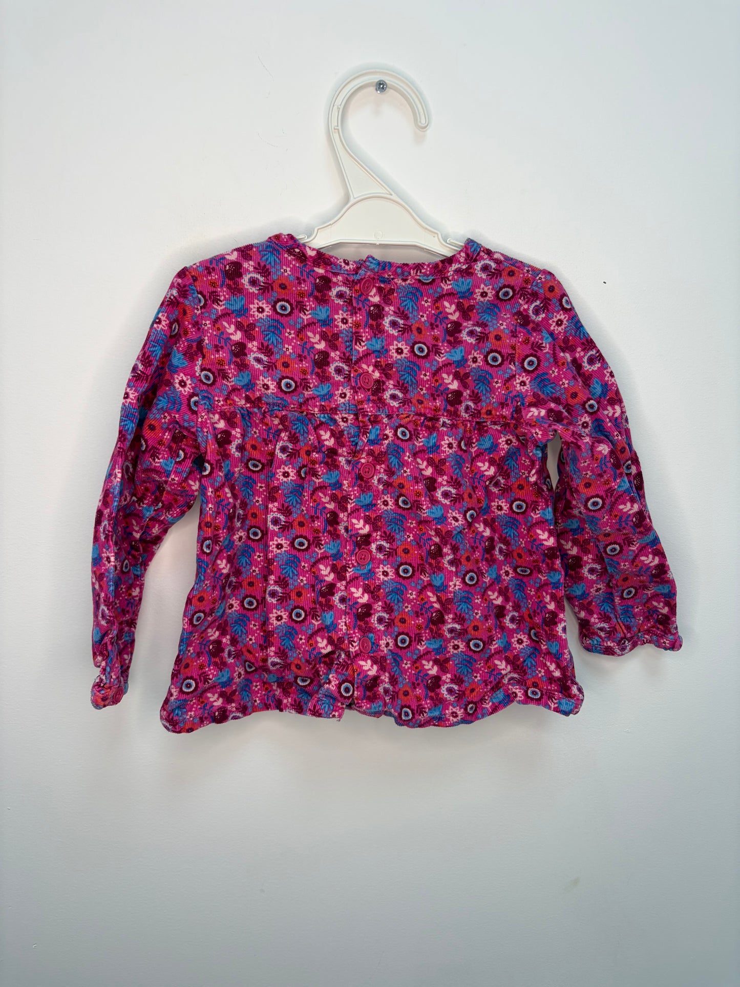 Chemise velours