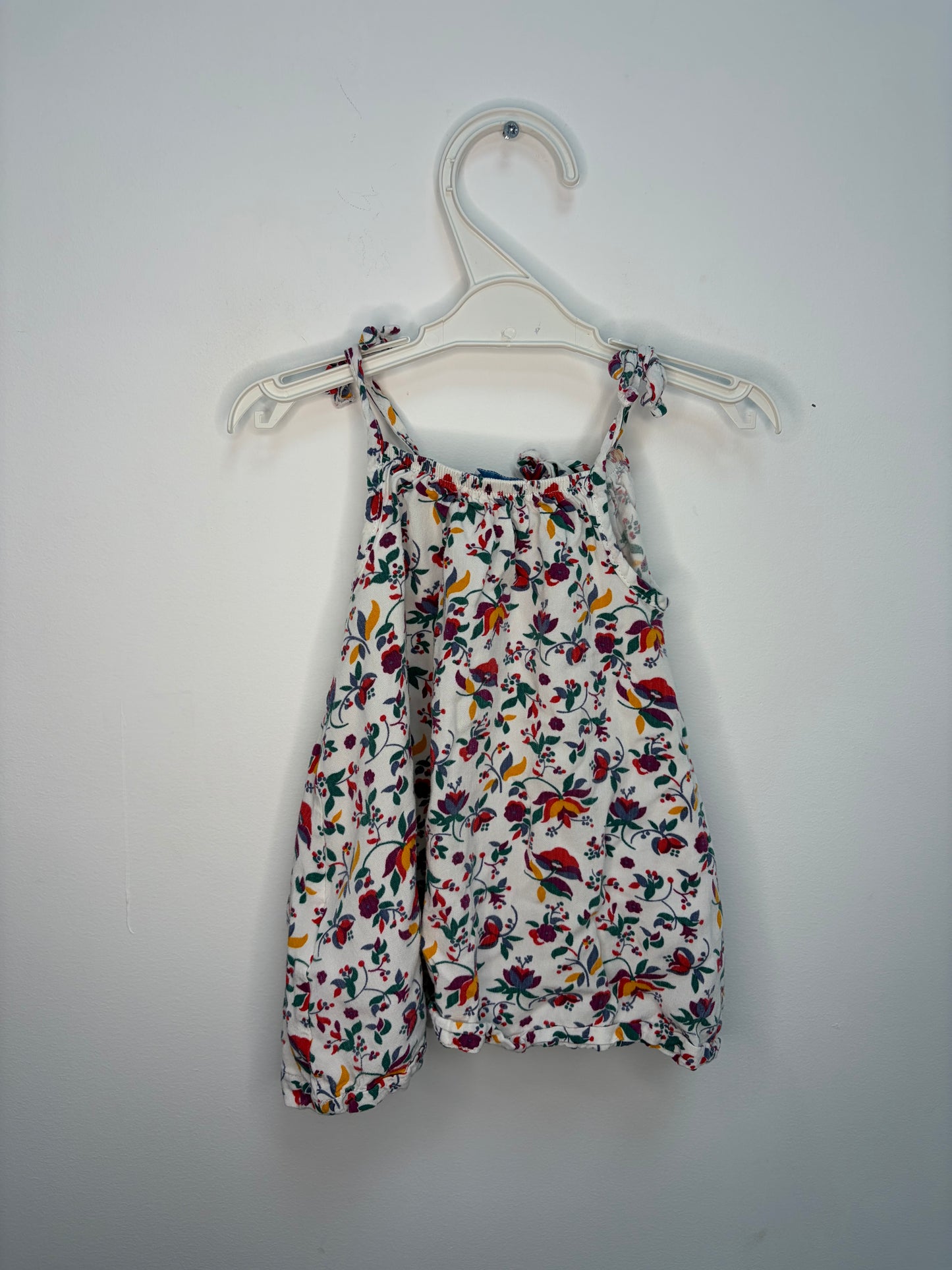 Robe légère fleurie 6 mois