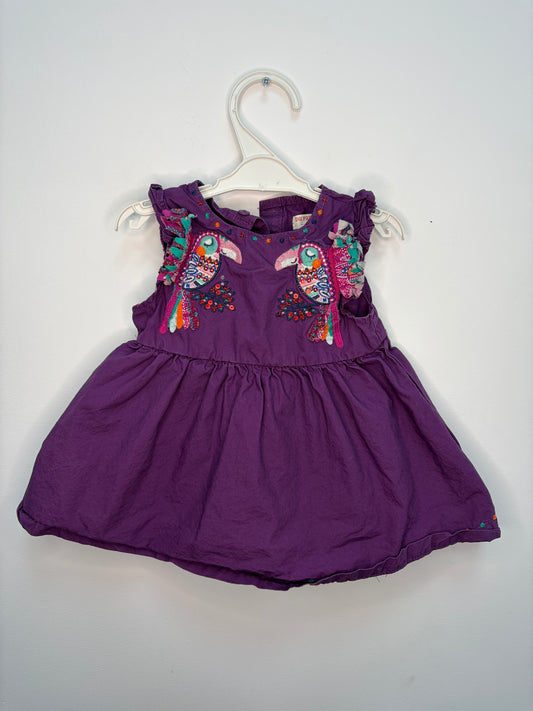 Robe péroquet 6 mois