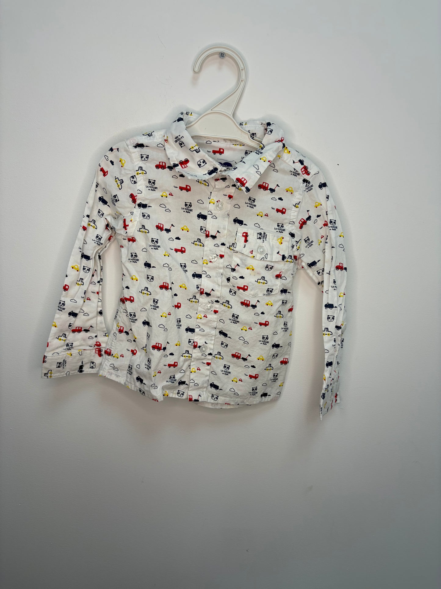Chemise petit garçon 24 mois