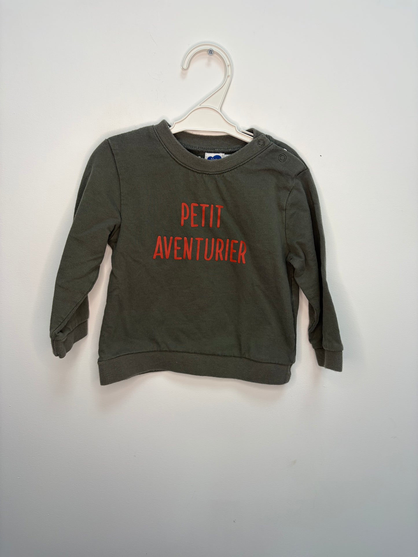 Pull aventurier 24 mois