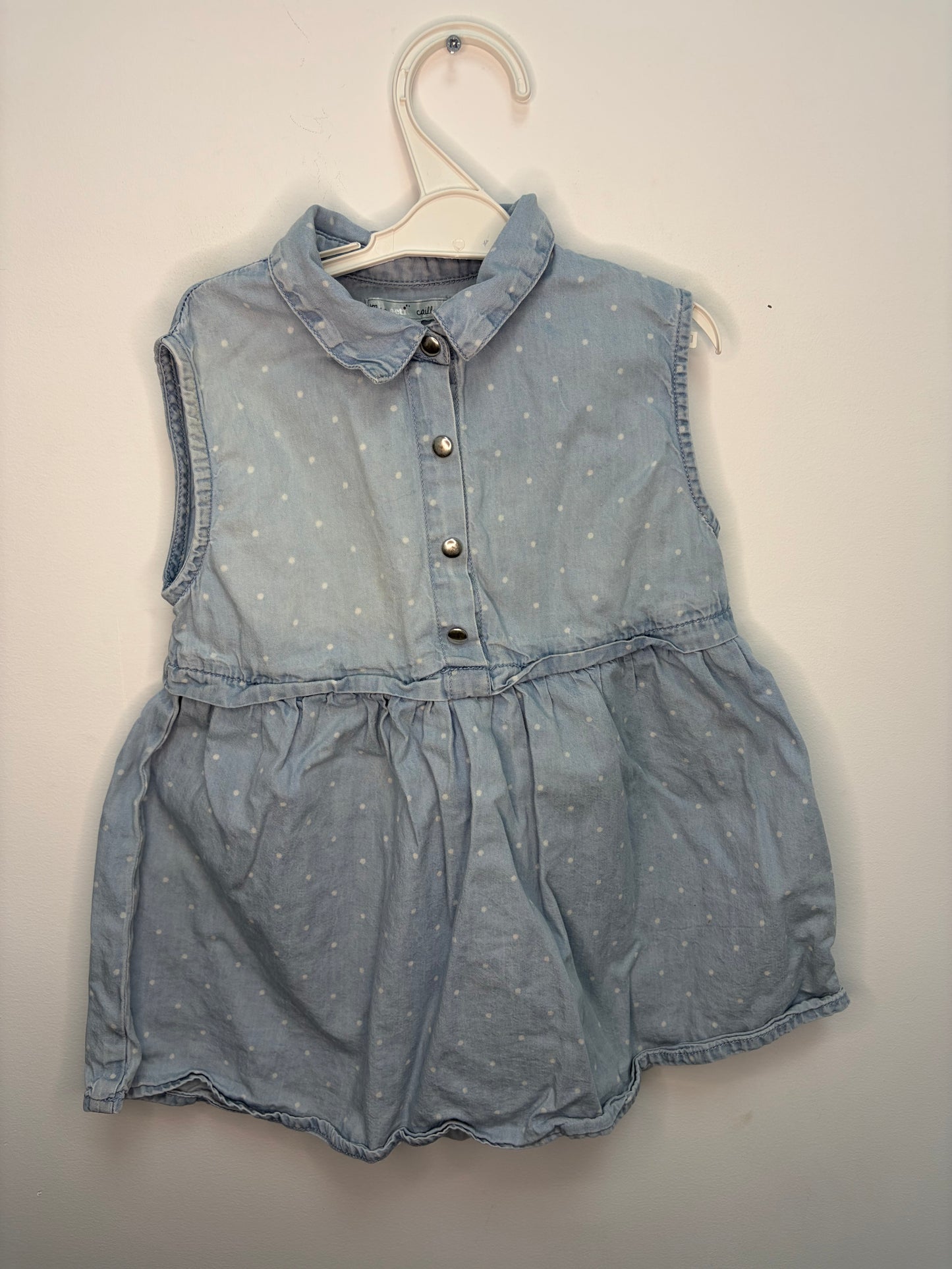 Robe sans manches 24 mois