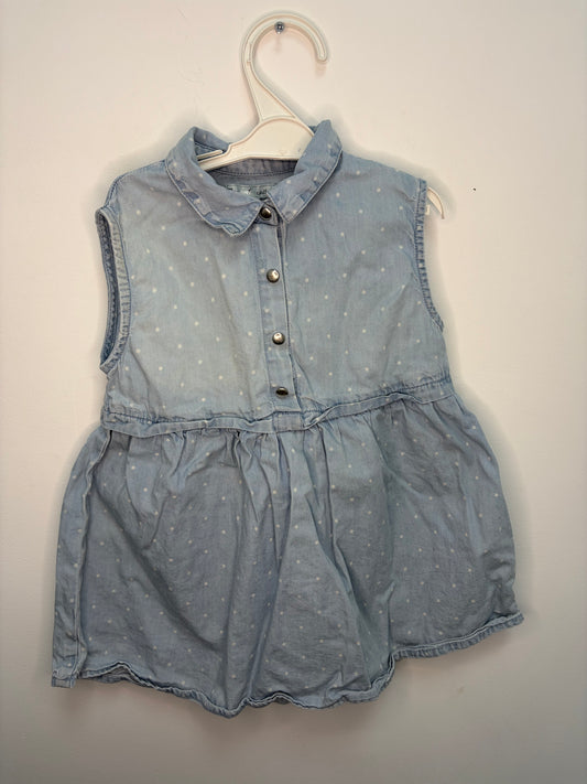 Robe sans manches 24 mois
