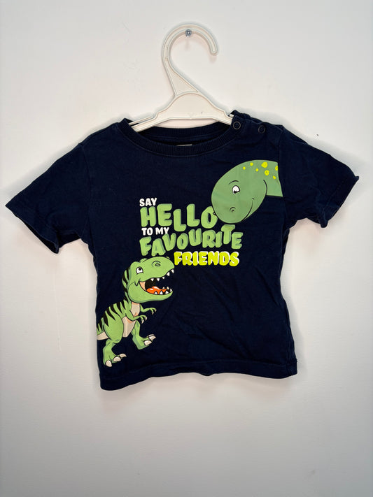 T-shirt Dinosaure 24 mois