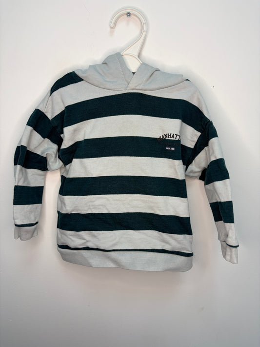Pull à capuche 24 mois