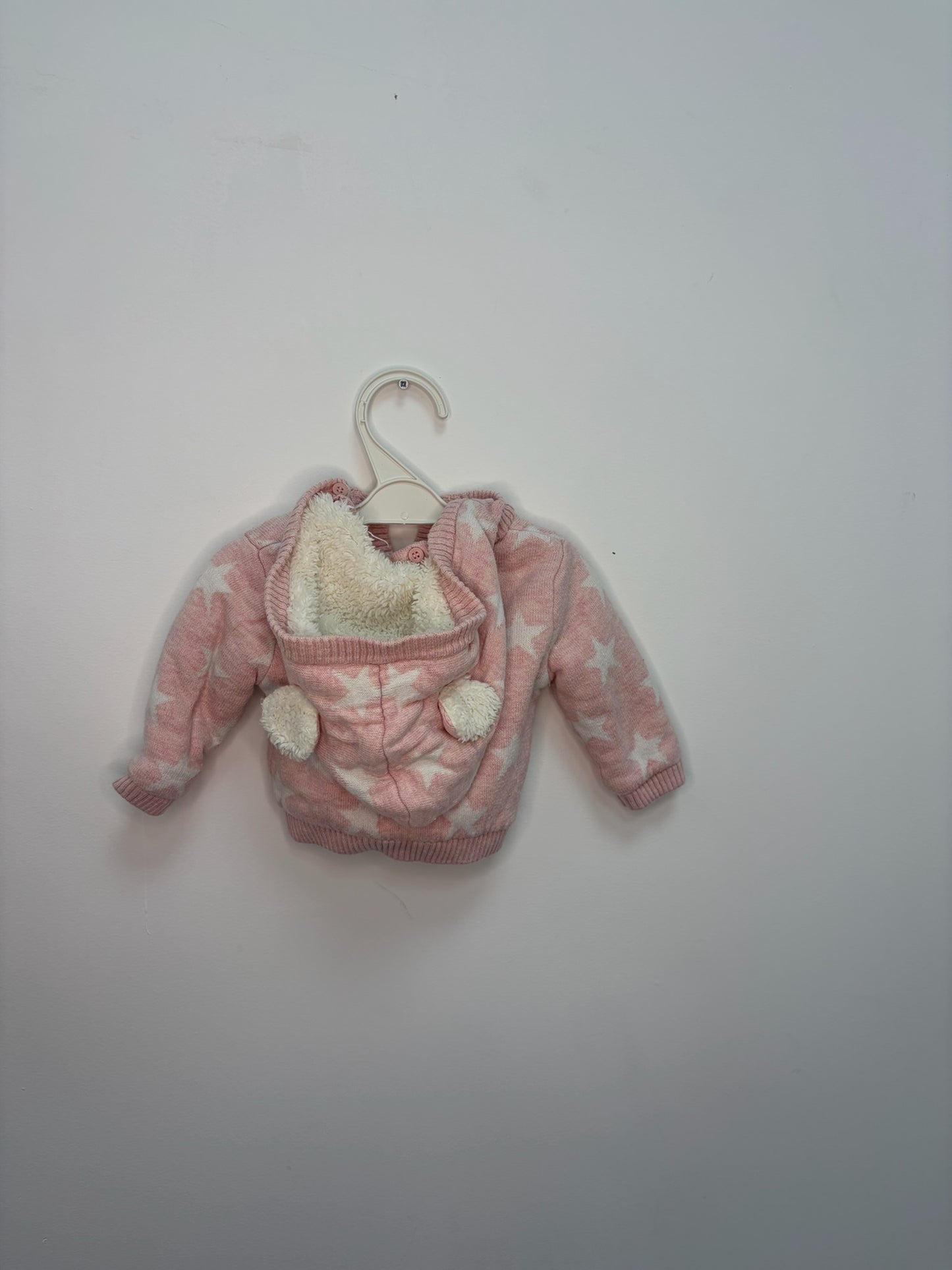 Petit gilet chaud capuche chat