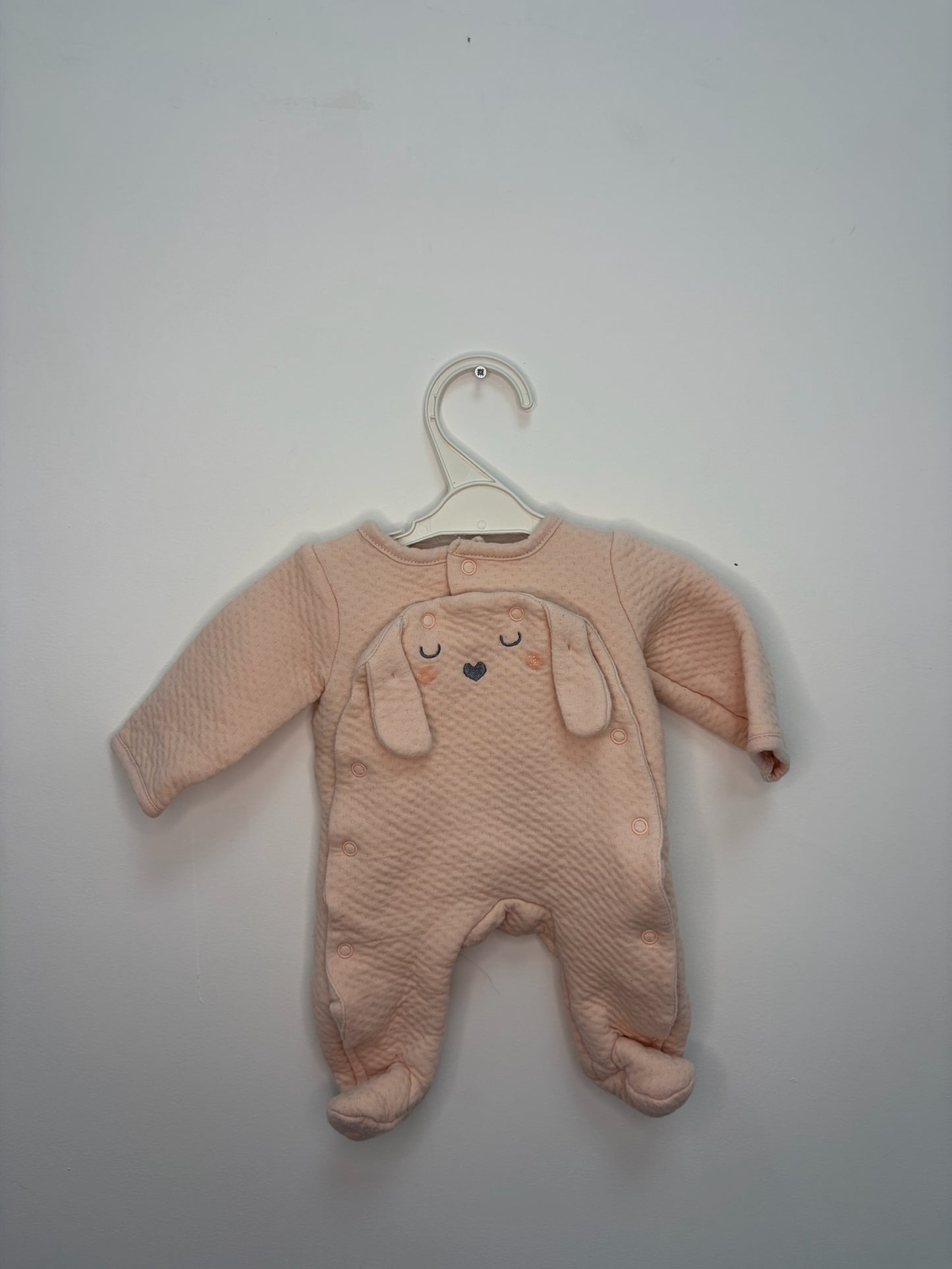 Pyjama lapin ouverture devant