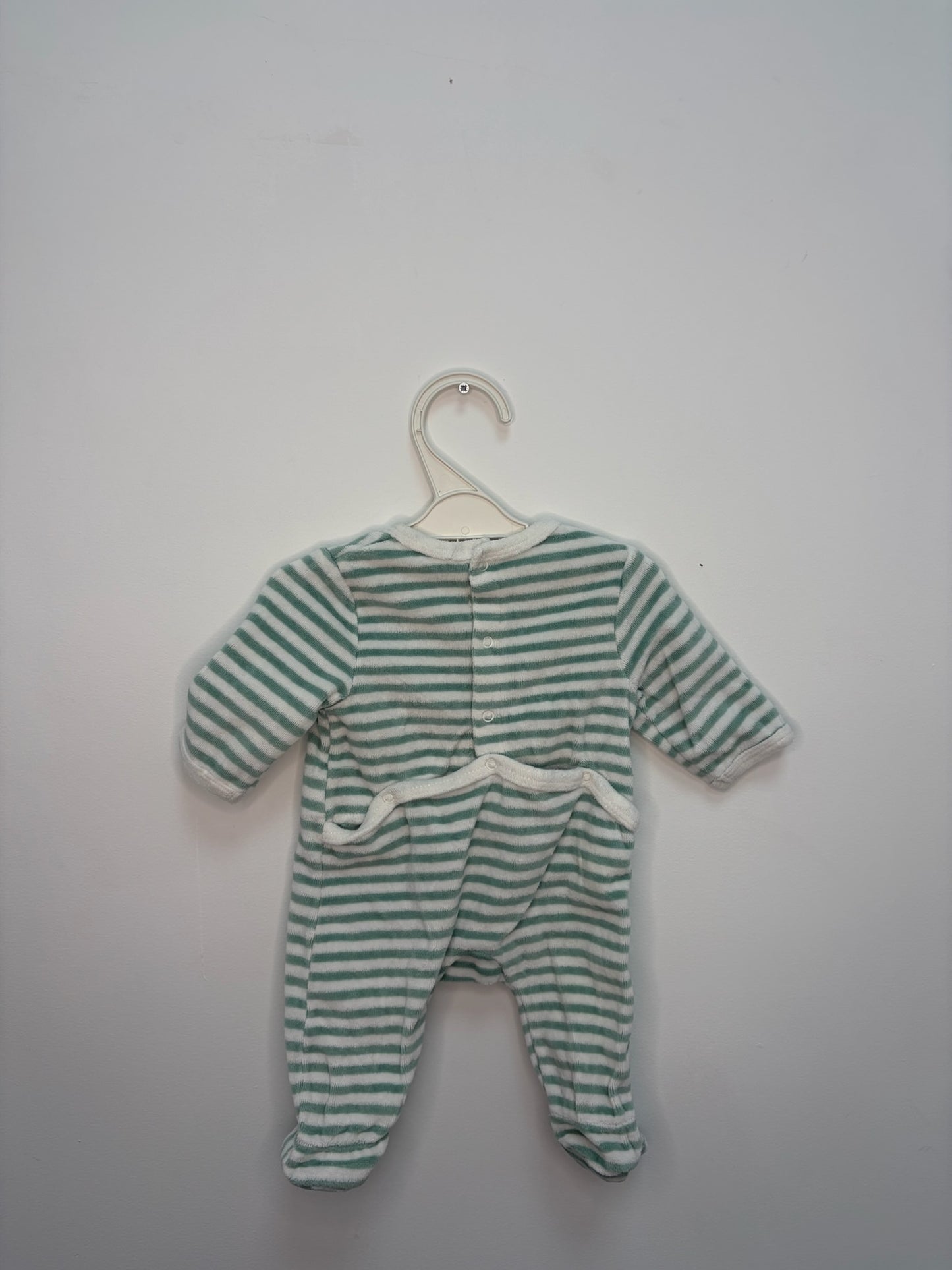 Pyjama 1 pièce rayé