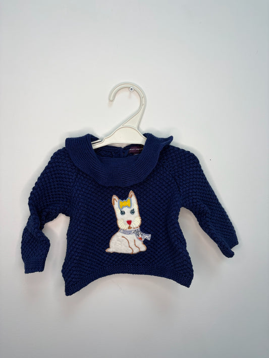 Pull col Claudine 3 mois