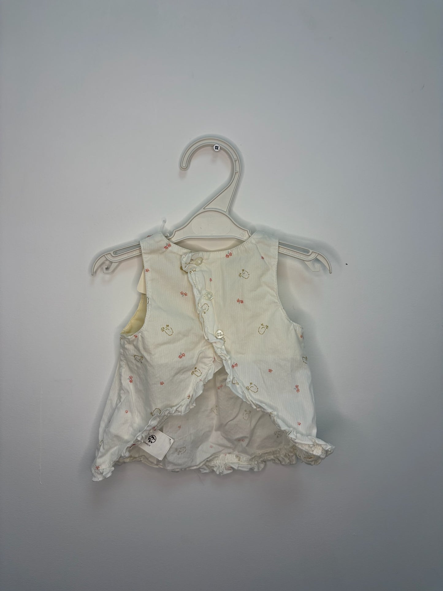 Ensemble robe / bloomer 3 mois