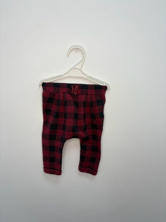 Pantalon à carreaux