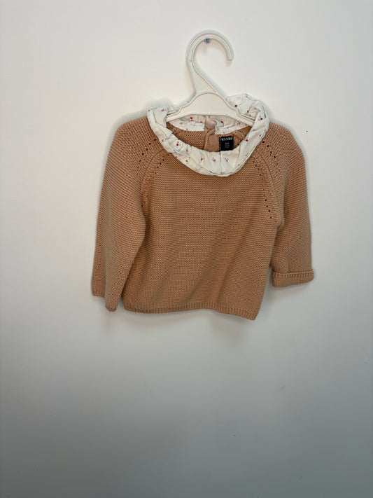 Petit pull col Claudine