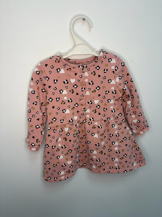Petite robe effet léopard